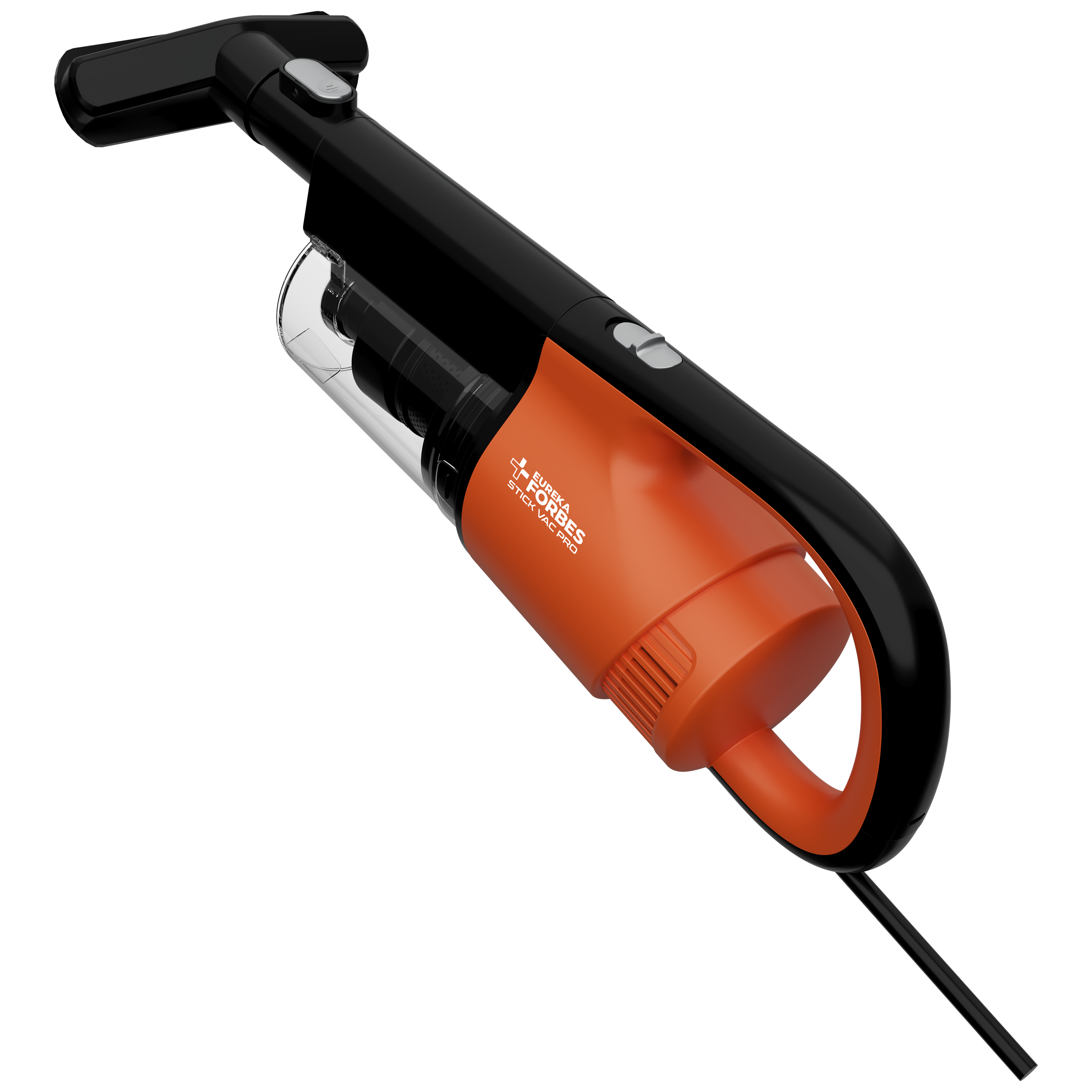 EUREKA FORBES Stick Vac Pro 550 Watts Wet and Dry Vacuum Cleaner GFCDSTKVAC0000 Orange and Black